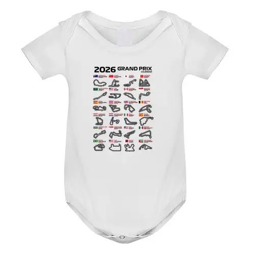 Body neonato f1 calendario circuiti gran premi date