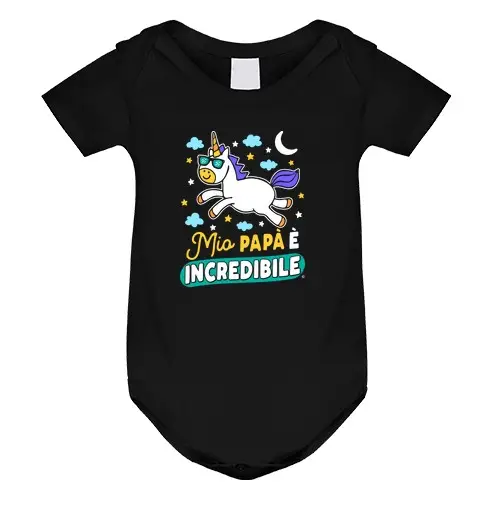 Body neonato mio papà è incredibile regali festa del papà