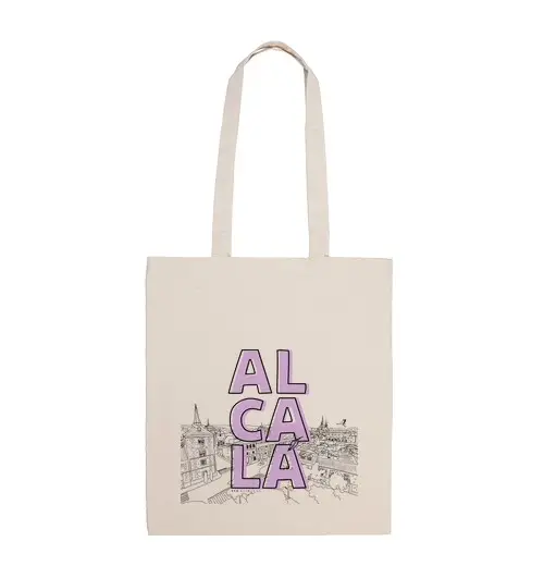 Borsa di tela alcalá de hen are s in lilla