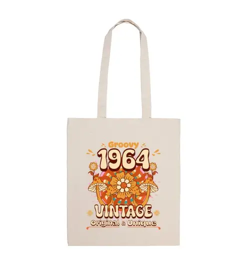 Borsa di tela Anno 1964 60 Anni Compleanno Donna