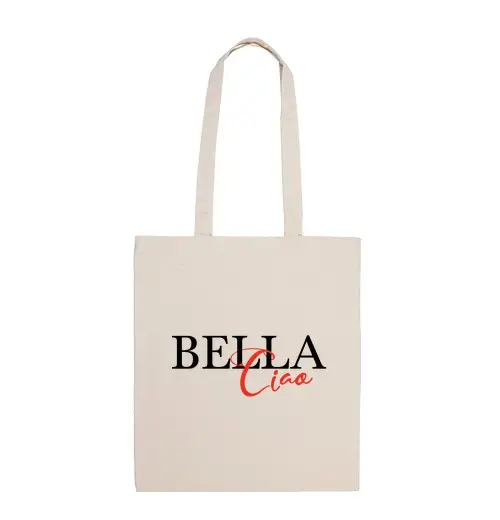 Borsa di tela blei ciao