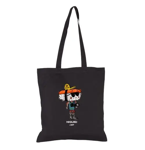 Borsa di tela borsa tote niguiri