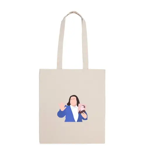 Borsa di tela encarnita