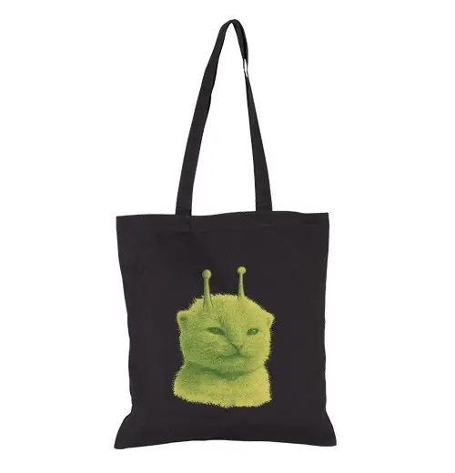 Borsa di tela gattoto alieno glorp