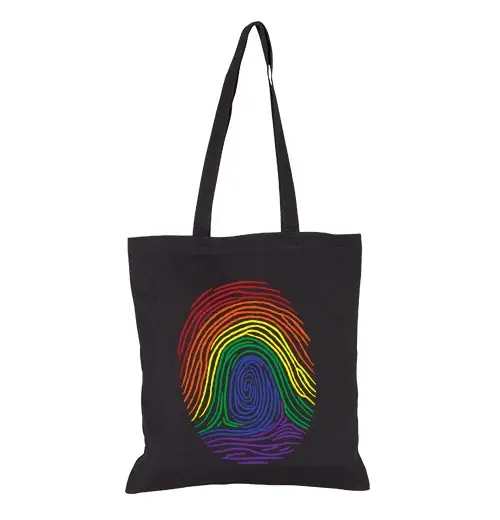 Borsa di tela Impronta LGBT