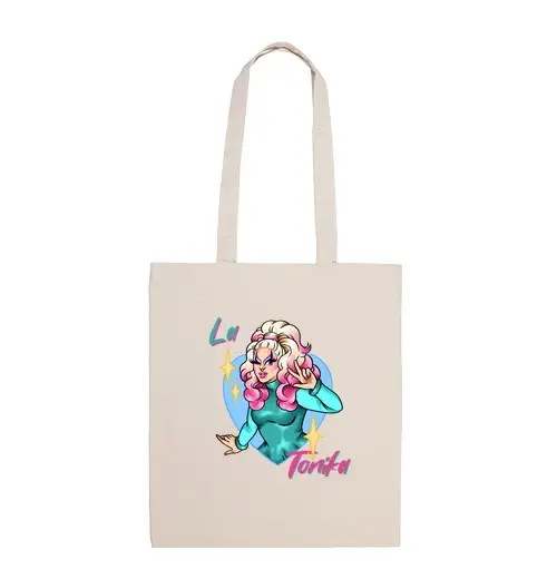 Borsa di tela la totebag tónika molto carina