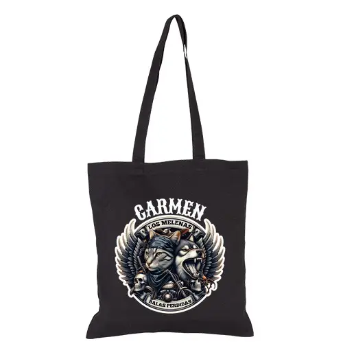 Borsa di tela le criniere di carmen bolso