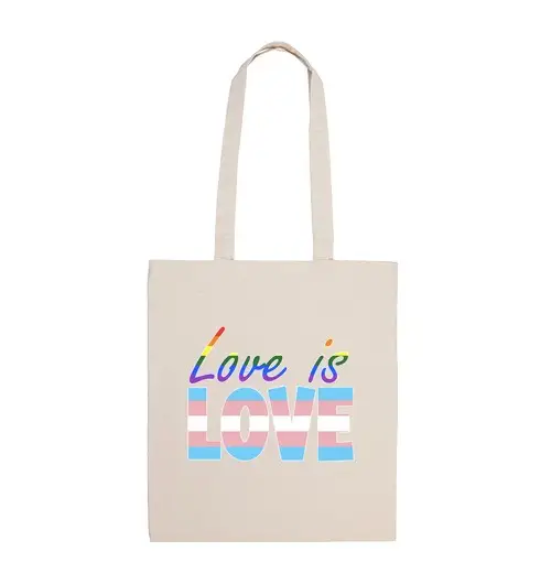 Borsa di tela lgbtiqa trans collettivo di desatikha arts