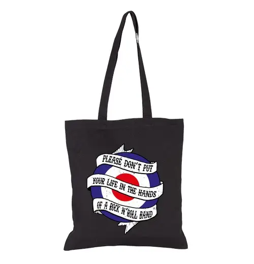 Borsa di tela metti la tua borsa della vita