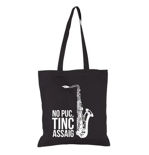 Borsa di tela no puc tinc ass aig - saxo