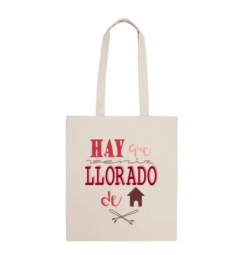 Borsa di tela piange