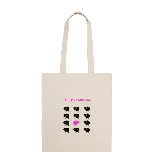 Borsa di tela questa è la borsa del femminismo