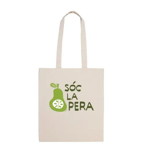 Borsa di tela sóc la pera