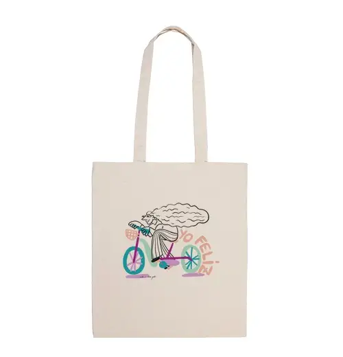 Borsa di tela Sono felice