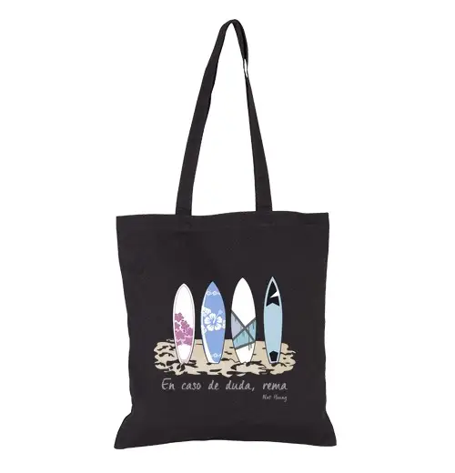 Borsa di tela Surf in caso di dubbio fila