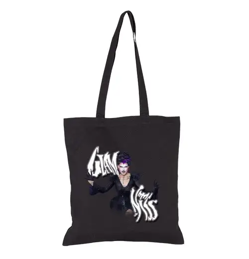 Borsa di tela tote glamniss halloween25