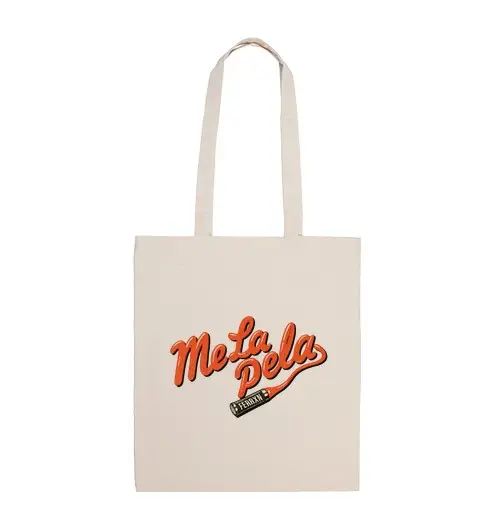 Borsa di tela tote me la pela ferrxn