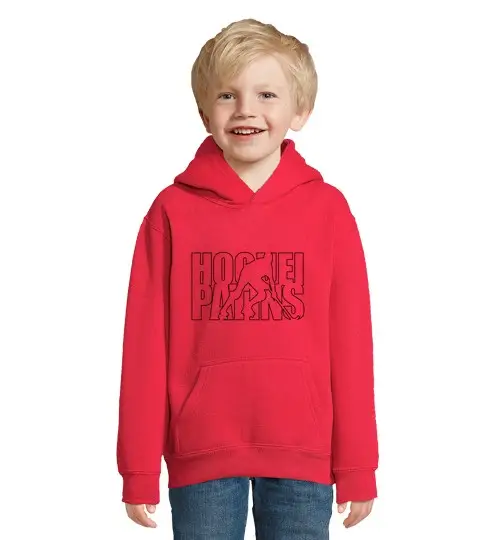 Felpa per bambini con cappuccio ho che i skate ne gatto iu negre