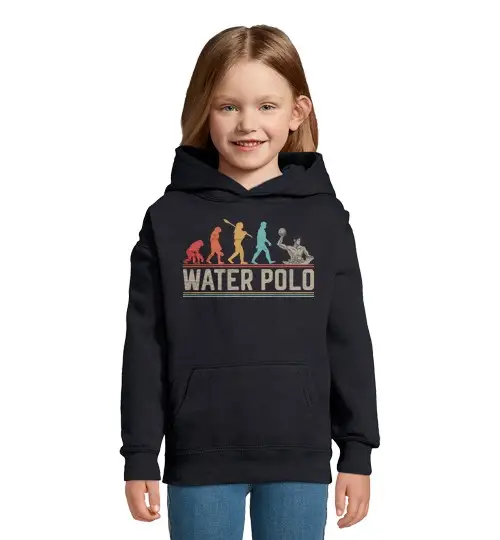 Felpa per bambini con cappuccio Waterpolo Evolution Pallanuoto