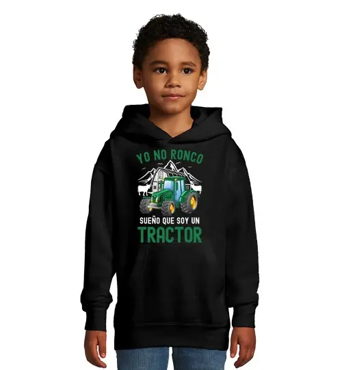 Tostadora Felpa per bambini con cappuccio nero