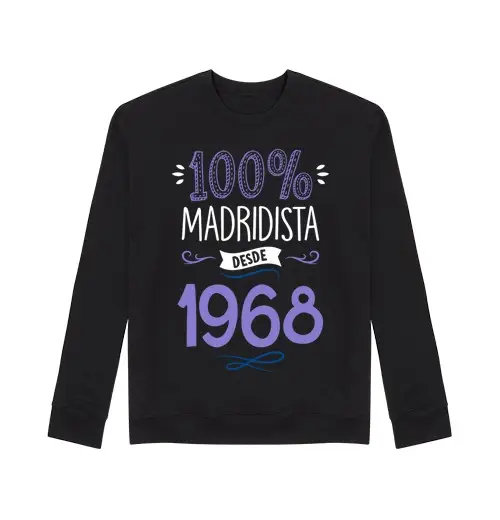 Felpa unisex 100% mad ridista dal 1968