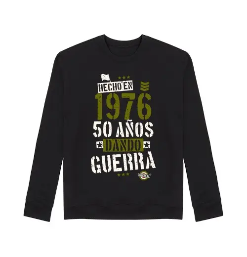Felpa unisex 1976 50 anni di guerra