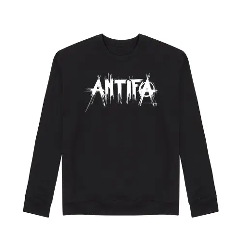 Tostadora Maglia unisex nera antifascista