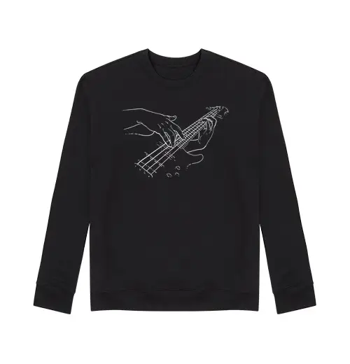 Tostadora Maglia unisex nera per musicisti