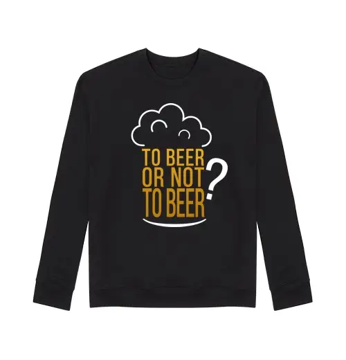 Felpa unisex bee o not bee ?