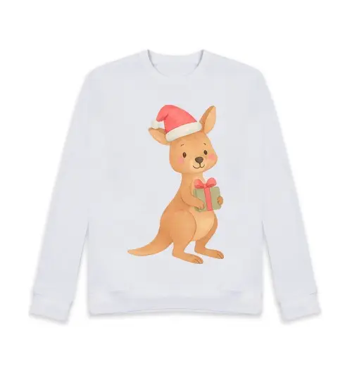 Felpa unisex can guro nlei vita di babbo natale x di