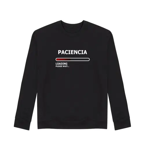 Felpa unisex caricamento pazienza