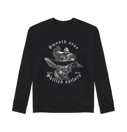 Felpa unisex citazione di vela da marinaio esperto