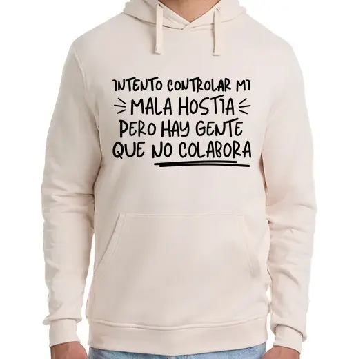 Felpa unisex con cappuccio cerco di contgiochi di ruololare il mio cattivo umore nero