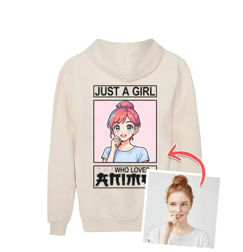 Tostadora Maglia unisex con cappuccio effetto kawaii