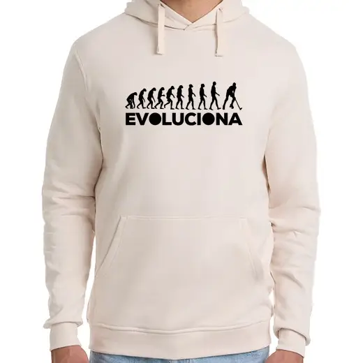 Tostadora Felpa unisex con cappuccio beige