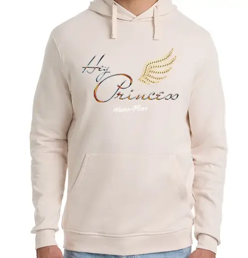 Felpa unisex con cappuccio hey-principessas