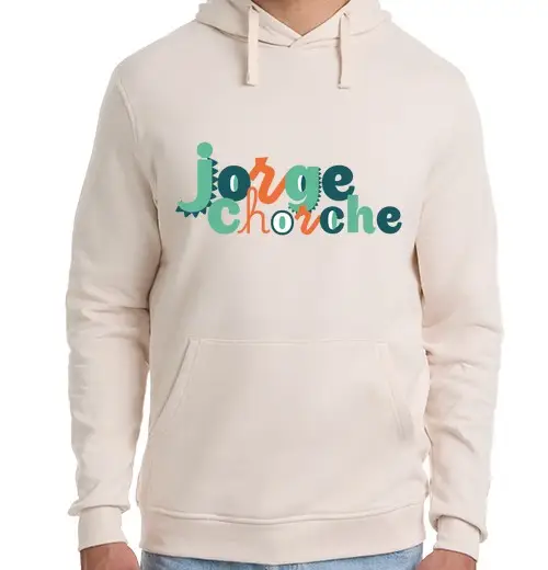 Felpa unisex con cappuccio Jorge Chorche