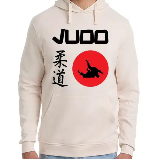 Tostadora Felpa unisex con cappuccio judo