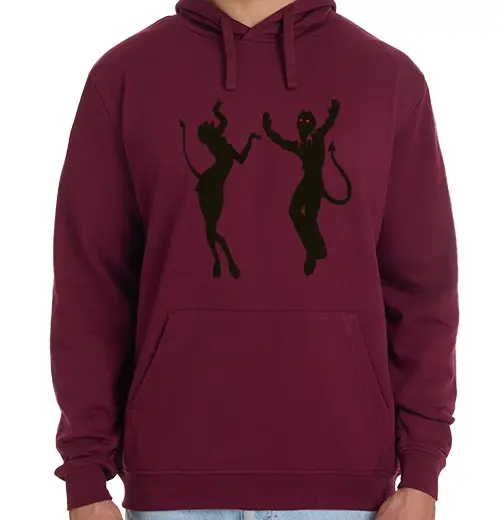 Felpa unisex con cappuccio maglia caputxa home dimonis