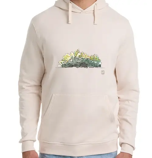 Felpa unisex con cappuccio motxa