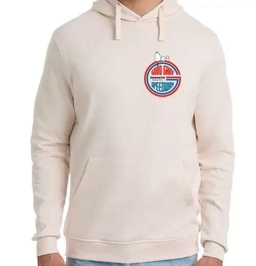 Felpa unisex con cappuccio Peanuts good Grief speed
