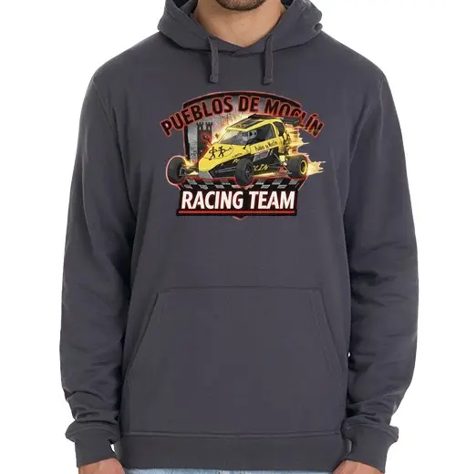 Felpa unisex con cappuccio semog fuoco