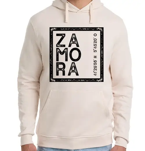 Felpa unisex con cappuccio Zamorea