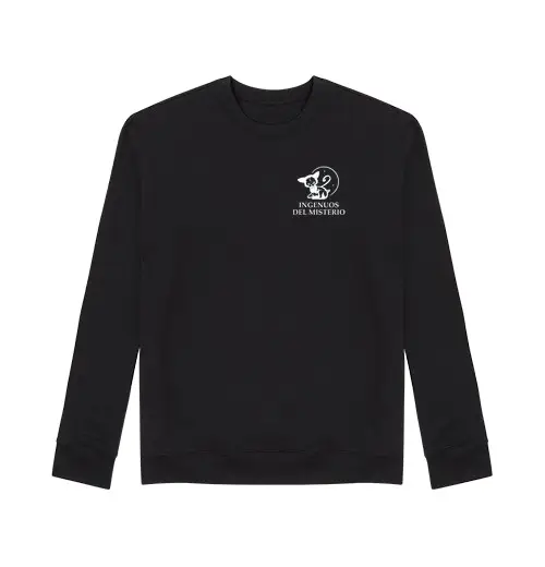 Felpa unisex felpa logo 2 ingenui del mistero bianco premium