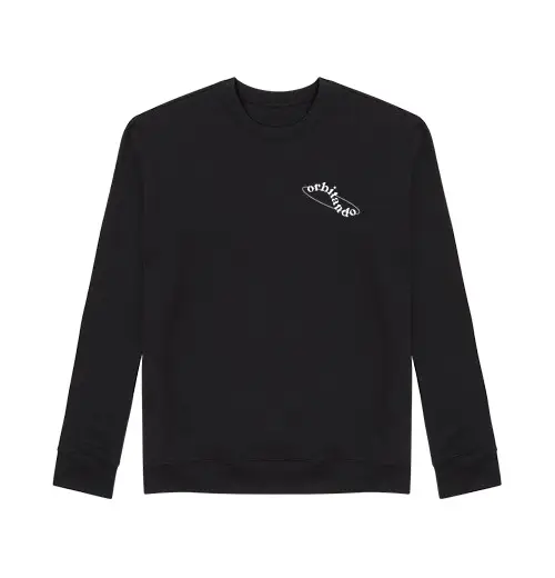 Felpa unisex felpa sostenibile orbitante