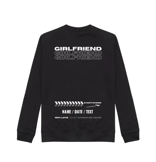 Felpa unisex fidanzata 1 - alta definizione