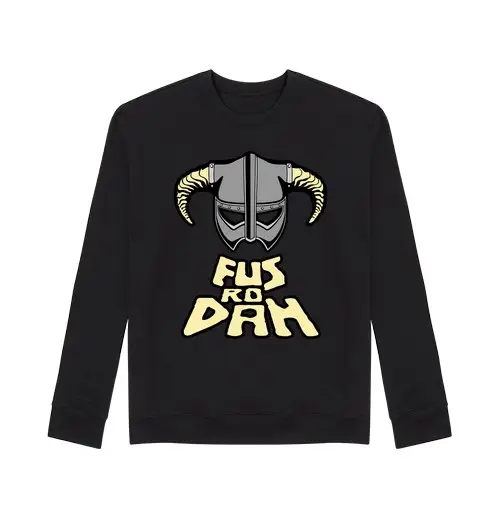 Felpa unisex fus ro dah