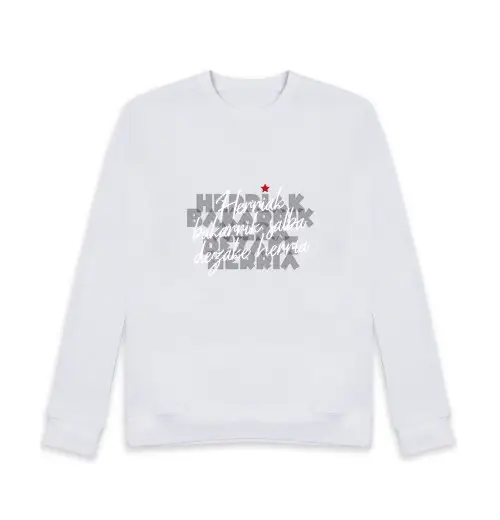 Felpa unisex Herriak Bakarrik Salba Dezake Herria