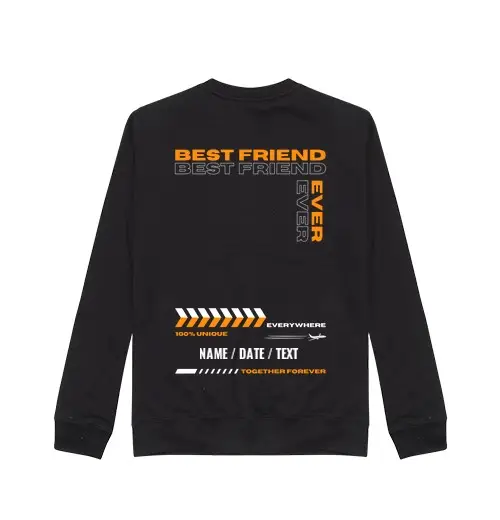 Felpa unisex migliore amico 2 - hd