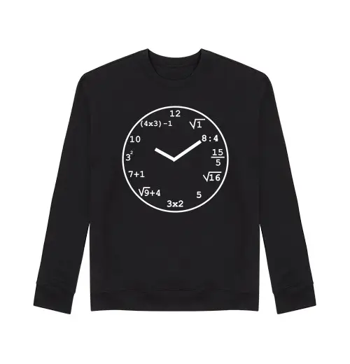 Felpa unisex ogiochi di ruoloogio matematico